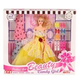 Spor35 207 Ayakkabı Setli Candy Girl Bebek -Efe Toys Kız Erkek Çocuk Oyuncak Eğitici Oyuncaklar