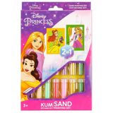 Spor35 2in1 Disney Princess Kum Boyama Seti Kız Erkek Çocuk Oyuncak Eğitici Oyuncaklar
