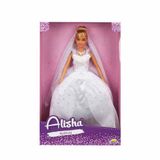 Spor35 3381 SUN-RST-SIS-Gelinlikli Manken Bebek Alisha 29cm - Sunman Kız Erkek Çocuk Oyuncak Eğitici Oyunca