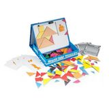 Spor35 3445 DıyToy MANYETİK TABLET TANGRAM EĞİTİM SETİ Kız Erkek Çocuk Oyuncak Eğitici Oyuncaklar