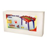 Spor35 403 Matrax, Ahşap Masa Maçı Oyunu Ayaklı Kız Erkek Çocuk Oyuncak Eğitici Oyuncaklar