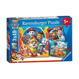 Spor35 50482 Paw Patrol 3x49 parça Ravensburger Puzzle Kız Erkek Çocuk Oyuncak Eğitici Oyuncaklar
