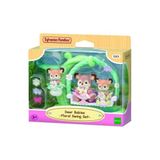 Spor35 5801 Sylvanian Families Geyik Bebekler ve Çiçekli Salıncak Seti +3 yaş Kız Erkek Çocuk Oyuncak Eğiti