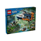 Spor35 60437 Lego City Orman Kaşifinin Helikopteri Kamp Yerinde 881 parça +8 yaş Kız Erkek Çocuk Oyuncak Eğ