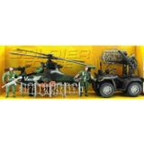 Spor35 Atv ve Helikopterli Askeri Oyun Seti Kız Erkek Çocuk Oyuncak Eğitici Oyuncaklar