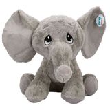 Spor35 Büyük Kulaklı Peluş Fil 45cm Kız Erkek Çocuk Oyuncak Eğitici Oyuncaklar