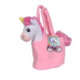 Spor35 Çanta Unicornlu Peluş SMB-105560064 Kız Erkek Çocuk Oyuncak Eğitici Oyuncaklar