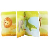 Spor35 Classic World Ahşap Vahşi Hayvanlar Kitabım Kız Erkek Çocuk Oyuncak Eğitici Oyuncaklar