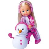 Spor35 Evi Love Sevimli Kar Kıyafeti ve Kardan Adam 12cm Kız Erkek Çocuk Oyuncak Eğitici Oyuncaklar