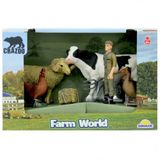 Spor35 Farm World Çiftlik Hayvanları Küçük Oyun Seti Kız Erkek Çocuk Oyuncak Eğitici Oyuncaklar