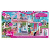 Spor35 FXG57 Barbie'nin Muhteşem Malibu Evi Kız Erkek Çocuk Oyuncak Eğitici Oyuncaklar
