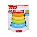 Spor35 GJY49 Fisher Price, Doğa Dostu Renkli Halkalar Kız Erkek Çocuk Oyuncak Eğitici Oyuncaklar
