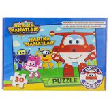 Spor35 Harika Kanatlar Okul Öncesi Puzzle Kız Erkek Çocuk Oyuncak Eğitici Oyuncaklar