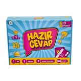 Spor35 HAZIR CEVAP KUTU OYUNU - 92087 Kız Erkek Çocuk Oyuncak Eğitici Oyuncaklar