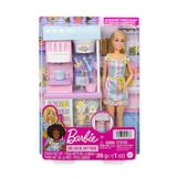 Spor35 HCN46 Barbie Dondurma Dükkanı Oyun Seti, Barbie Ben Büyüyünce Kız Erkek Çocuk Oyuncak Eğitici Oyunca