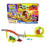 Spor35 HXT05 Hot Wheels Monster Trucks Power Smashers Oyun Seti Kız Erkek Çocuk Oyuncak Eğitici Oyuncaklar