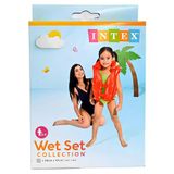 Spor35 Intex Kırmızı Yakalı Can Yeleği 50cm 58671 Kız Erkek Çocuk Oyuncak Eğitici Oyuncaklar