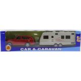 Spor35 Kırmızı Metal Araçlı Karavan Mk1021 Kız Erkek Çocuk Oyuncak Eğitici Oyuncaklar