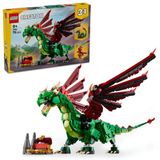 Spor35 LEGO Creator 3'ü 1 Arada Orta Çağ Ejderhası 31161 Kız Erkek Çocuk Oyuncak Eğitici Oyuncaklar