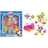 Spor35 Littlest Pet Shop Minişler Safari Oyun Seti S1 Kız Erkek Çocuk Oyuncak Eğitici Oyuncaklar