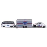 Spor35 Maisto 1/64 Design Seri Yarış Takımı Römork ve Araç Set Kız Erkek Çocuk Oyuncak Eğitici Oyuncaklar