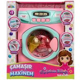 Spor35 Pilli Büyük Boy Çamaşır Makinesi 02608 Kız Erkek Çocuk Oyuncak Eğitici Oyuncaklar