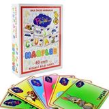 Spor35 Playwood Eğitici Resimli Bilgi Kartı Harfler Kız Erkek Çocuk Oyuncak Eğitici Oyuncaklar