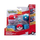 Spor35 POK 95283-U Pokemon Clip N Go Pokeball Kemer ve Figür Seti Seri 1 -Necotoys Kız Erkek Çocuk Oyuncak
