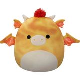 Spor35 Squishmallows Ejderha Dieric 40cm Kız Erkek Çocuk Oyuncak Eğitici Oyuncaklar