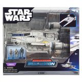 Spor35 SW J0265 Star Wars U-Wing Araç ve Mikro Figür Set Kız Erkek Çocuk Oyuncak Eğitici Oyuncaklar