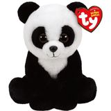 Spor35 TY Beanie Babies Baboo Panda Peluş 15cm Kız Erkek Çocuk Oyuncak Eğitici Oyuncaklar