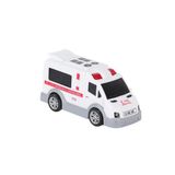 Spor35 URT004-01 Şehrin Kırılmazları Sürtmeli Ambulans -Birliktoys Kız Erkek Çocuk Oyuncak Eğitici Oyuncakl