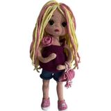 Sporcu Barby Bebek Amigurumi Organik Oyuncak