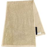 Sporcu Havlusu, Pamuklu, Ter Emici Spor Havlusu - Bej - 30 x 90 cm