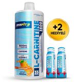 Sporfit Nutrition L-Carnitine 3500 Mg 1000 Ml 33 Servis Portakal + 2 X L-Karnitin Shot Hediyeli