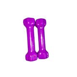 SPORIO Vinyl Kaplı Deluxe Demir Dambıl Pcv Dambıl 1çift t 0,5 Kg Dambıl