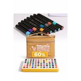 SPORMEN Akrilik Marker Boya Kalem Seti Akrilik Kalem çantalı set Su Bazlı Akrilik Kalem Profesyonel Set