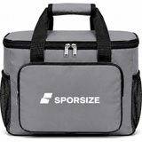 Sporsize 40 Litre Termal Soğutucu Çanta Kamp Piknik Plaj Buzluk Çantası - Gri