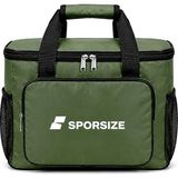 Sporsize 40 Litre Termal Soğutucu Çanta Kamp Piknik Plaj Buzluk Çantası - Yeşil