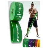 Sporsize 56 KG Direnç Lastiği Kas Geliştirme Fitness Crossfit Pilates Barfiks Bandı