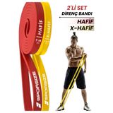 Sporsize 7 + 16 KG Power Loop Direnç Bandı Kas Geliştirme Fitness Crossfit Barfiks Lastiği