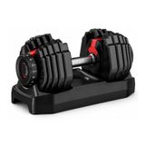 Sporsize Ayarlanabilir Tekli Mekanizmalı Dambıl, Standlı Hızlı Ağırlık Ayarlı Ev Tipi Fitness Dambılı, 24 KG ve 40 KG Seçenekleri