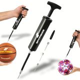 Sporsize Profesyonel Top Şişirme Pompası – Futbol, Basketbol, Voleybol, Hentbol, Pilates & Denge Diski için