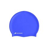 Sporsize Silicone Swimming Cap - Deniz Ve Havuz Silikon Yüzücü Bonesi (Saks)