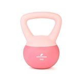 Sporsize Soft Kettlebell 7kg – Evde Spor Aleti – Crossfit & Fitness Ağırlık – Kaymaz Kaplama - Pembe