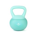 Sporsize Soft Kettlebell 8kg – Evde Spor Aleti – Crossfit & Fitness Ağırlık – Kaymaz Kaplama - Yeşil
