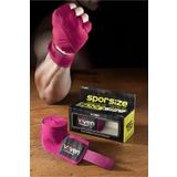 Sporsize Voven Boxing Muay Thai Bandage Blue Boks Bandajı Muay Thai Bandajı El Sargısı Pembe 3,5 Metre