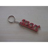 Sport Anahtarlık Kırmızı Metalik Plastik (Sport Logo) Sport Oto Anahtarlığı