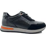 Sport Siyah Deri Erkek Sneaker Ayakkabı