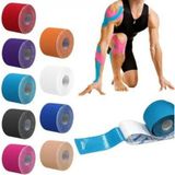 Sport Tape Kinezyo Sporcu Bandı Ağ- Rı Bandı 5 Metre x 5 cm Kinesio Tape - Sarı